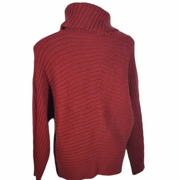 PHILOSOPHY Ovrsizd Turtleneck Batwing Sweater Sz S - Picture 4 of 7